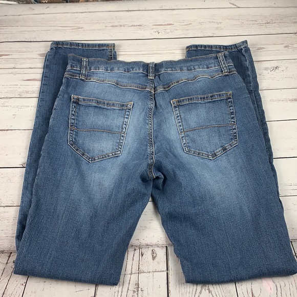 American Rag medium wash blue jeans sz 32 - Picture 5 of 12